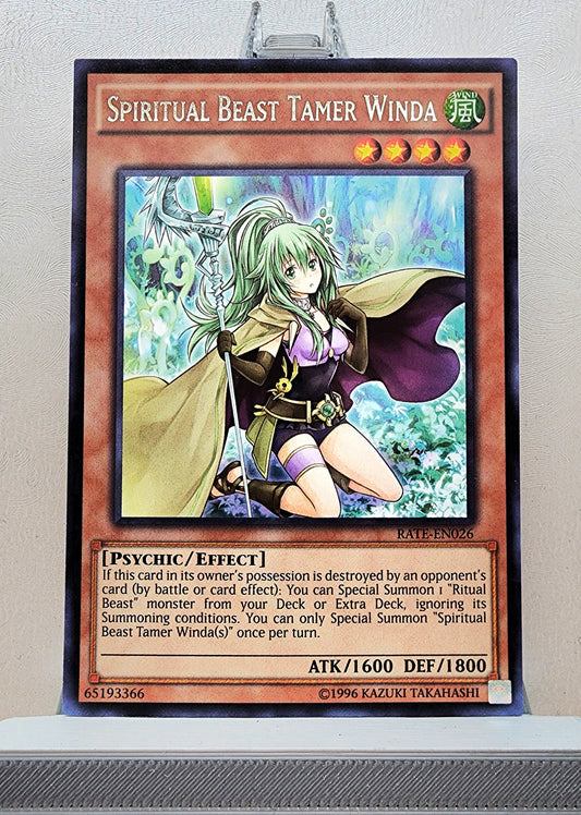 Yugioh! 1x Spiritual Beast Tamer Winda (RATE - Rare) Unli Edition