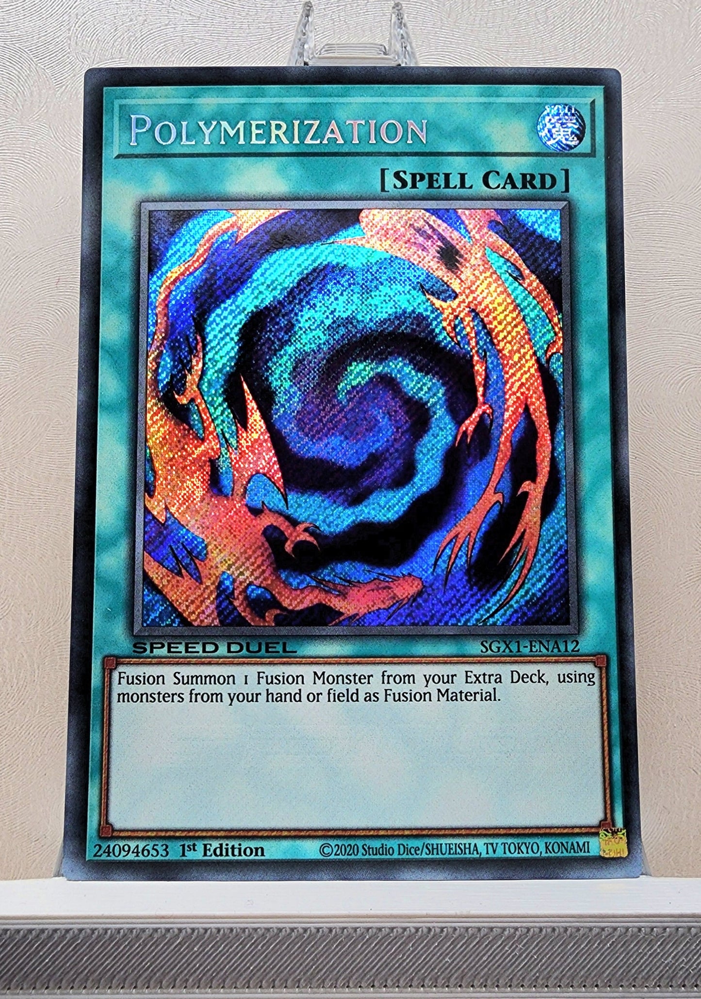 Yugioh! 1x Polymerization (SGX1 - Secret Rare) 1st Edition