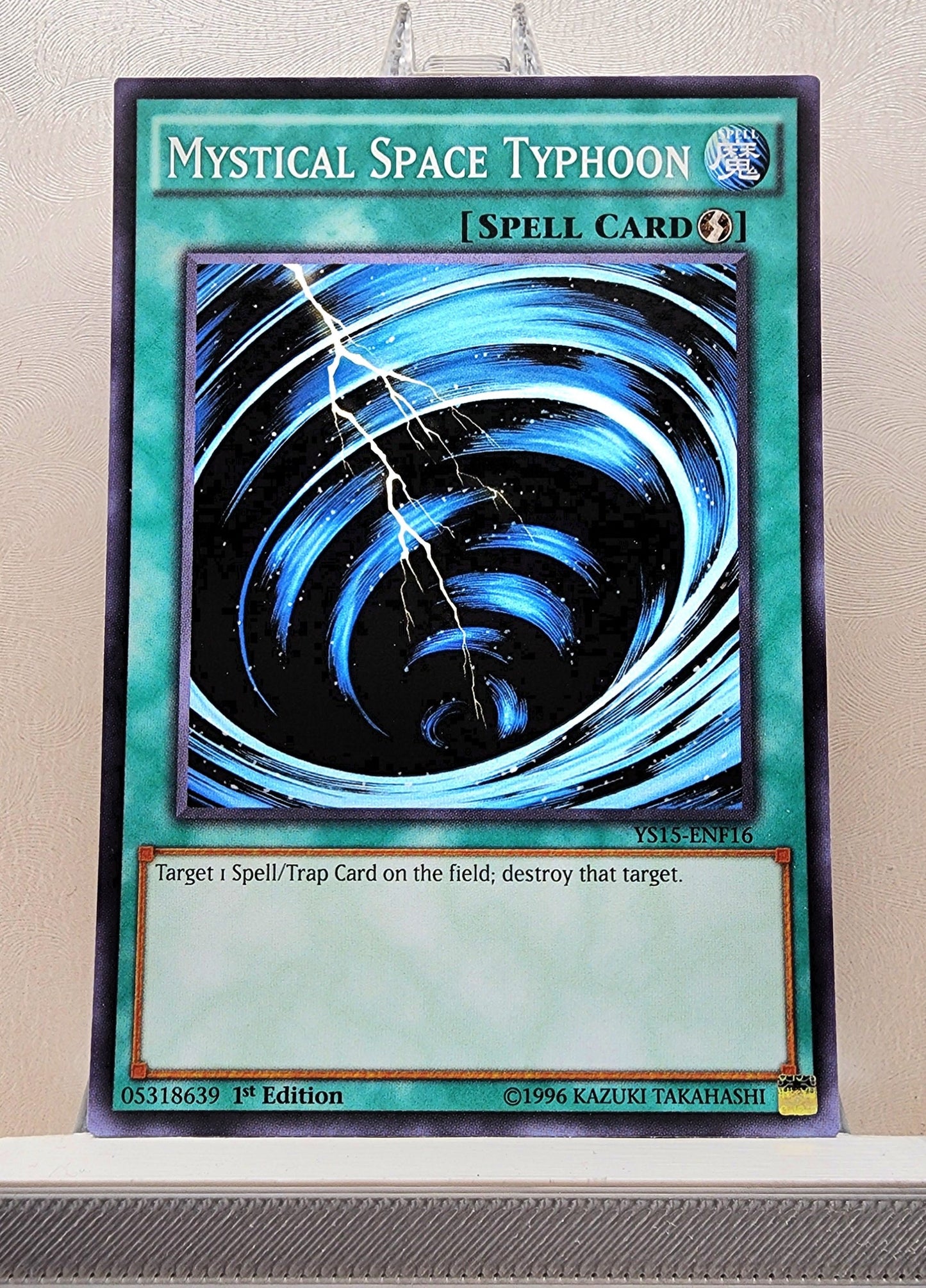 Yugioh! 1x Mystical Space Typhoon (YS15 - Common) 1st Edition