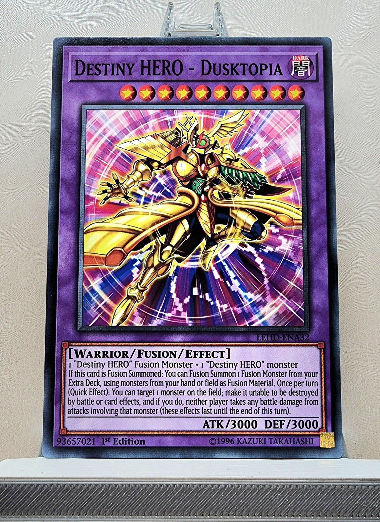 Yugioh! Legendary Hero - Destiny Hero Deck Singles (LEHD - Common) 1st Edition