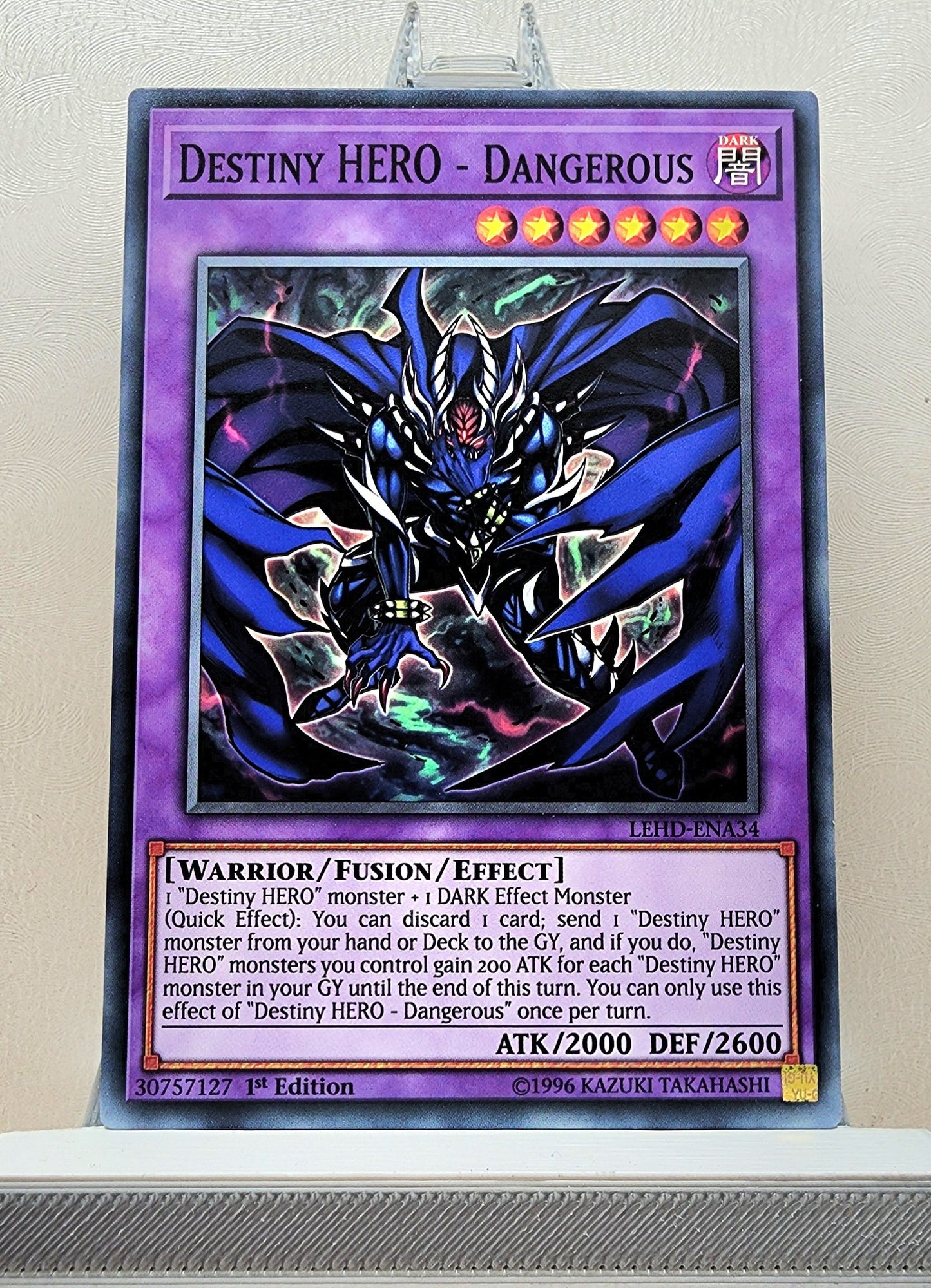 Yugioh! Legendary Hero - Destiny Hero Deck Singles (LEHD - Common) 1st Edition