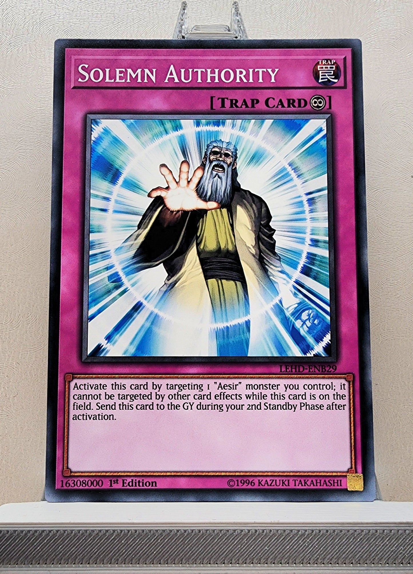 Yugioh! Legendary Hero - Aesir Deck Singles (LEHD - Common) 1st Edition