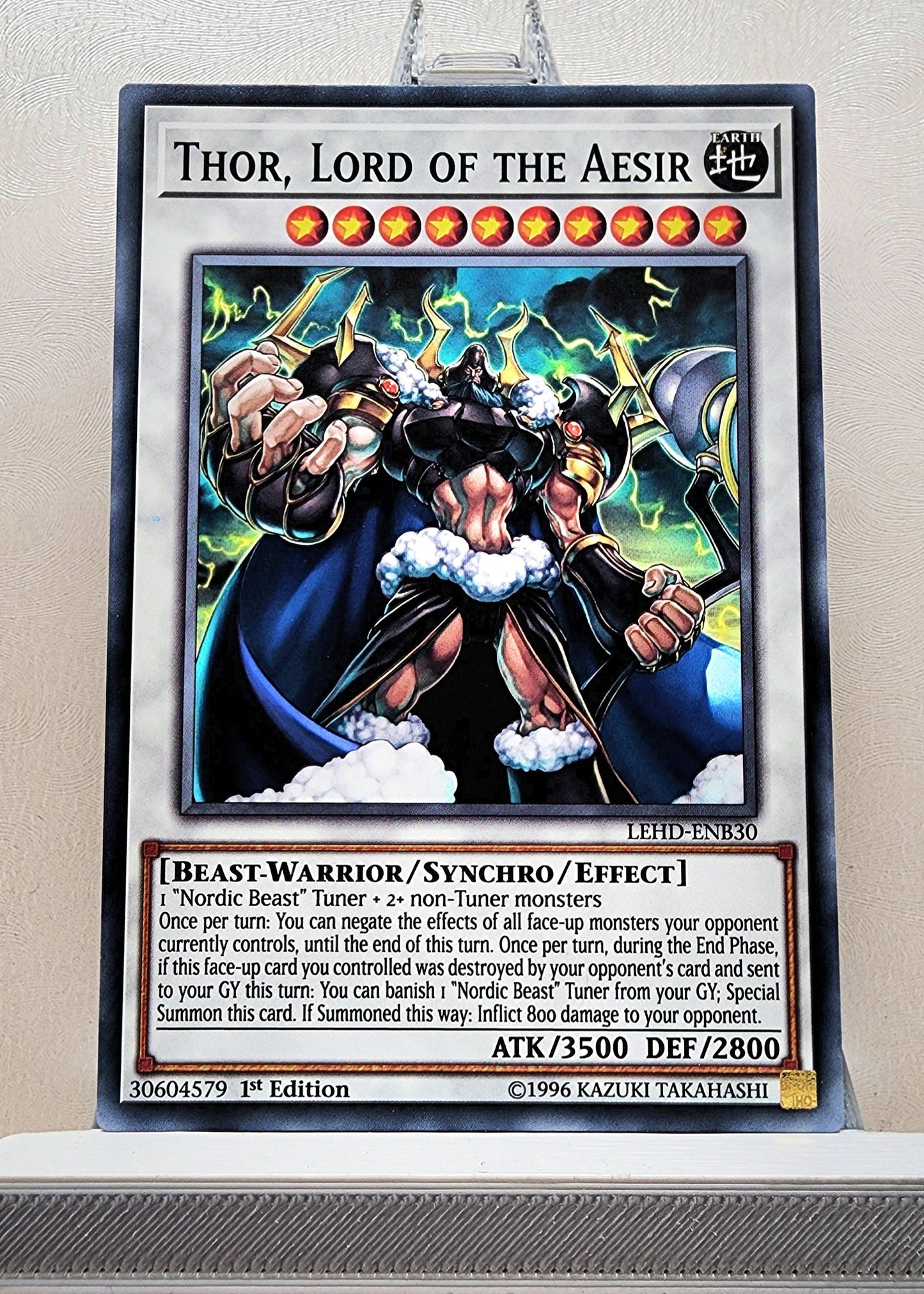 Yugioh! Legendary Hero - Aesir Deck Singles (LEHD - Common) 1st Edition