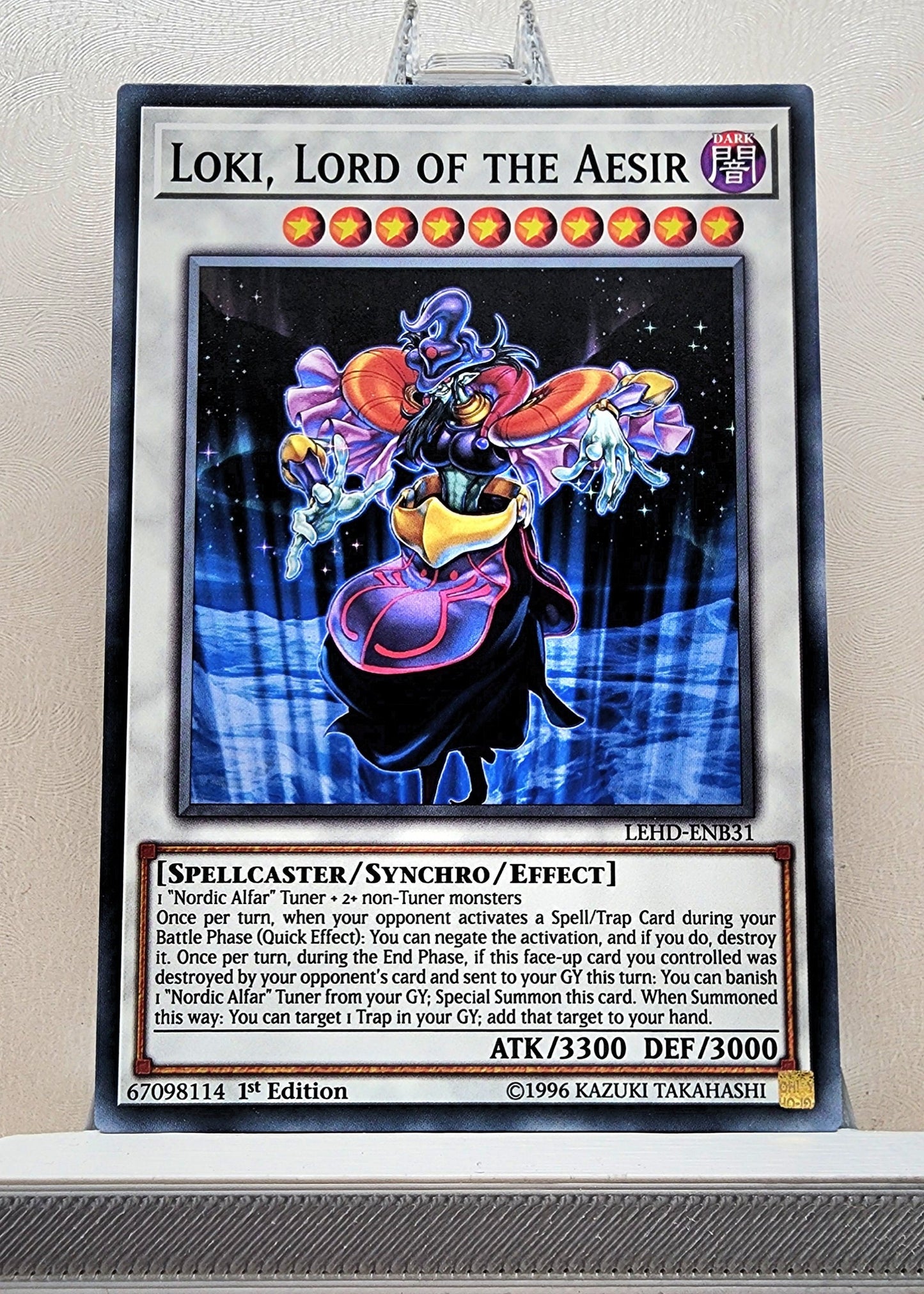 Yugioh! Legendary Hero - Aesir Deck Singles (LEHD - Common) 1st Edition