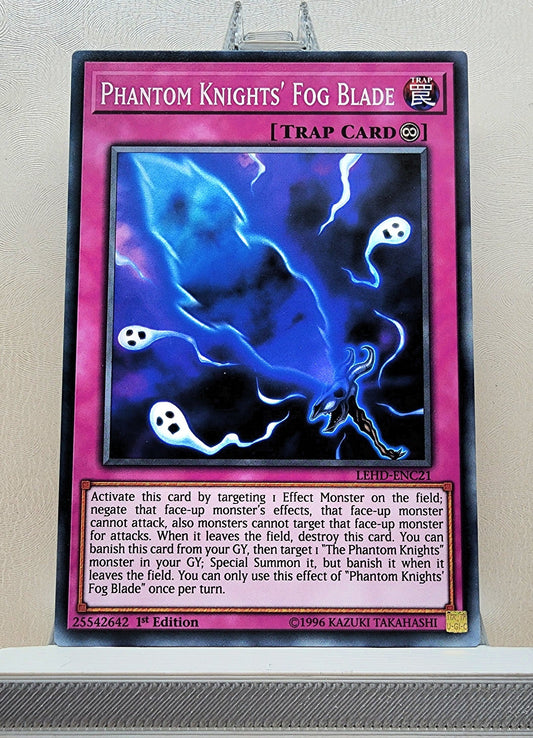 Yugioh! 1x Phantom Knights Fog Blade (LEHD - Common) 1st Edition