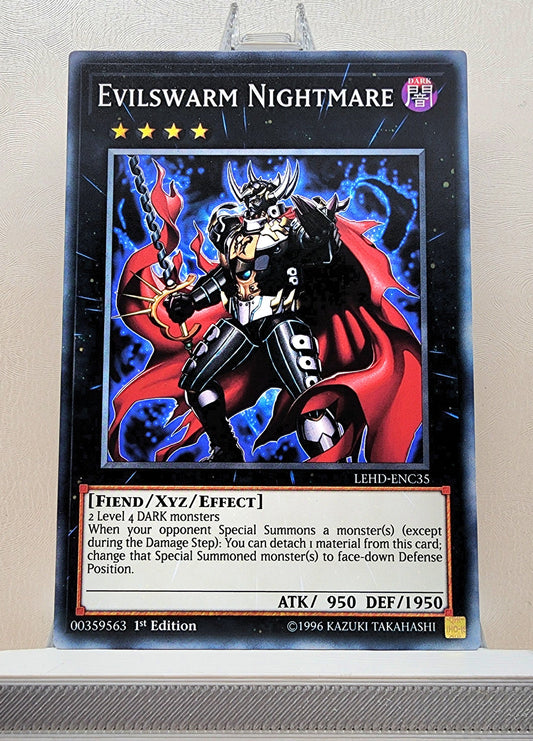 Yugioh! 1x Evilswarm Nightmare (LEHD - Common) 1st Edition