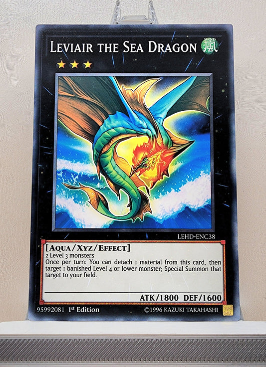 Yugioh! 1x Leviair the Sea Dragon (LEHD - Common) 1st Edition