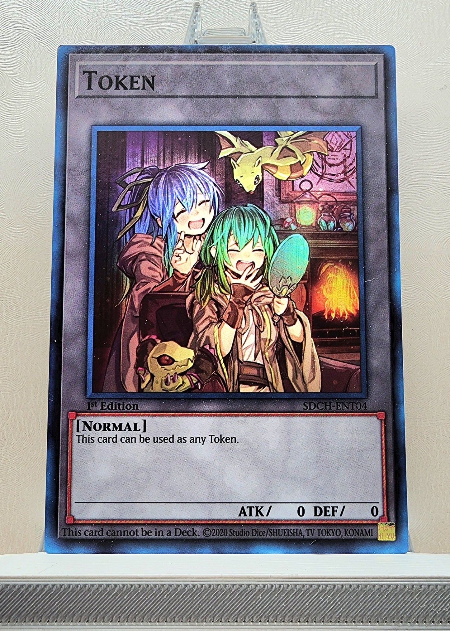 Yugioh! 1x Eria and Wynn Token ENT04 (SDCH - Super Rare) 1st Edition