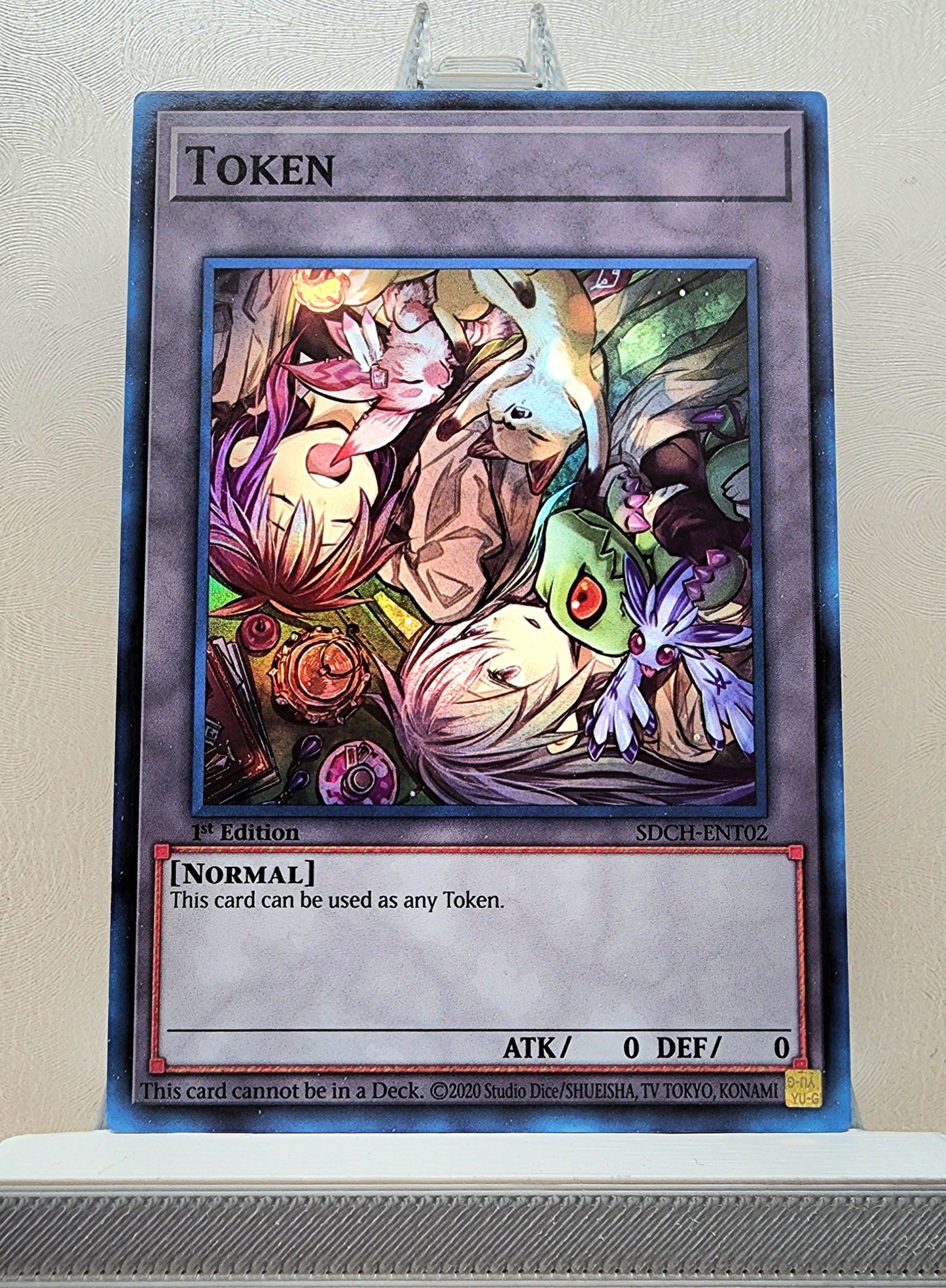 Yugioh! 1x Hiita and Eria Token ENT02 (SDCH - Super Rare) 1st Edition