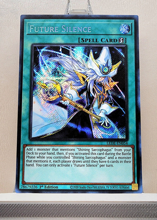 Yugioh! 1x Future Silence (LEDE - Secret Rare) 1st Edition