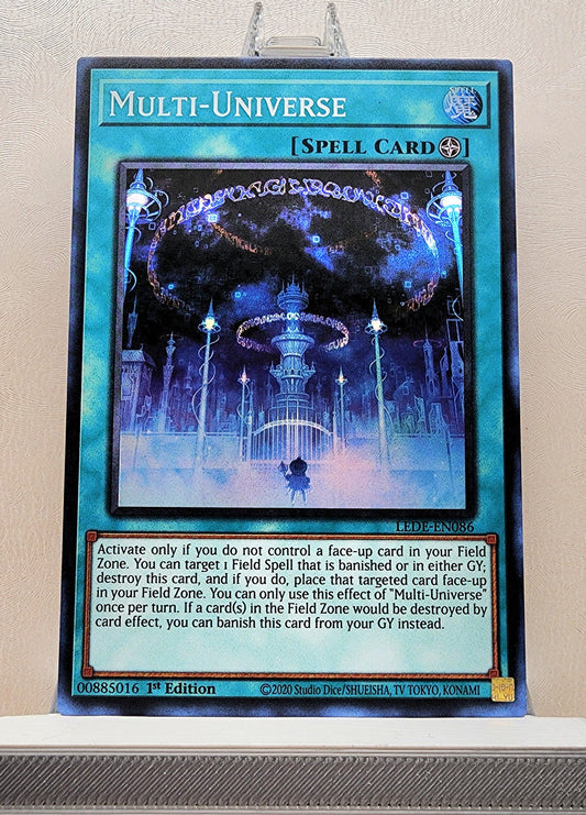 Yugioh! 1x Multi-Universe (LEDE - Super Rare) 1st Edition