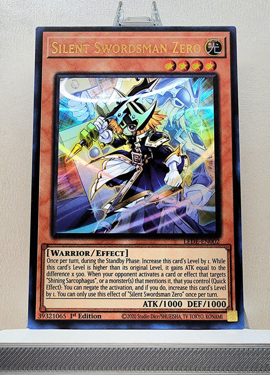 Yugioh! 1x Silent Swordsman Zero (LEDE - Ultra Rare) 1st Edition