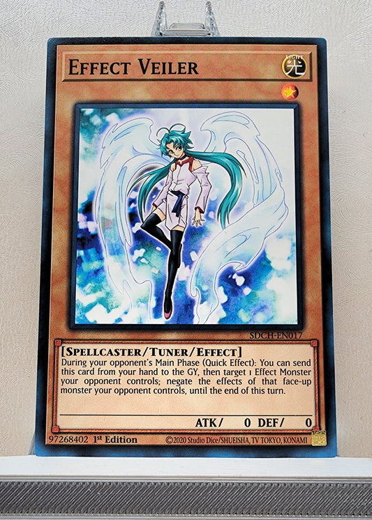 Yugioh! 1x Effect Veiler (SDCH/LEHD - Common) 1st Edition