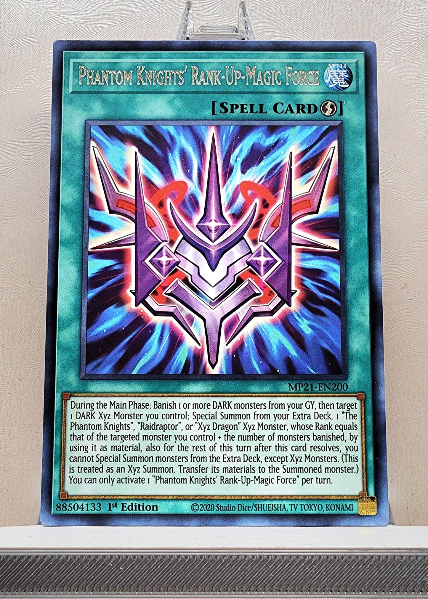 Yugioh! 1x Phantom Knights Rank-Up Magic Force (MP21 - Rare) 1st Edition