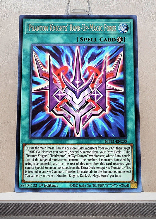 Yugioh! 1x Phantom Knights Rank-Up Magic Force (MP21 - Rare) 1st Edition