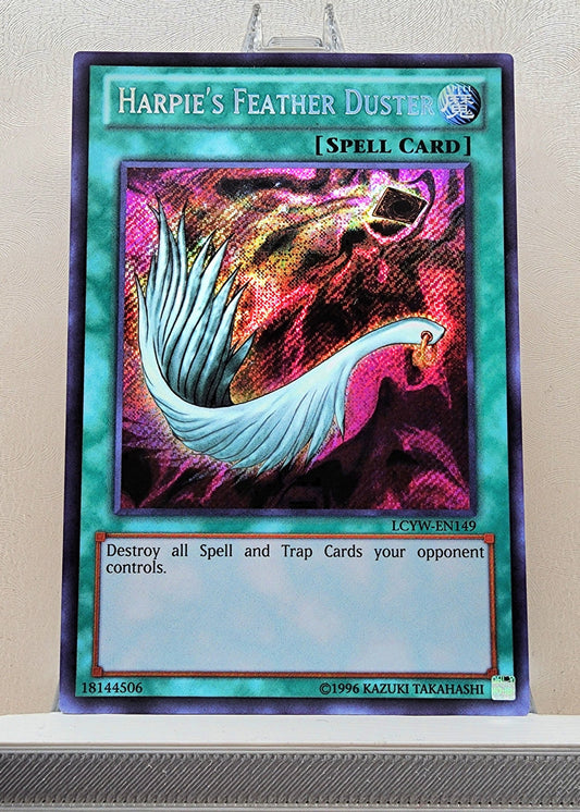 Yugioh! 1x Harpie's Feather Duster (LCYW - Secret Rare) Unli Edition