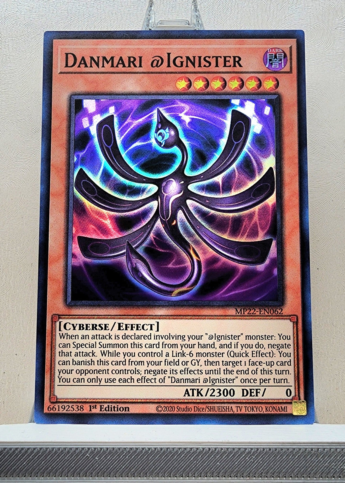 Yugioh! 1x Danmari @Ignister (MP22 - Super Rare) 1st Edition