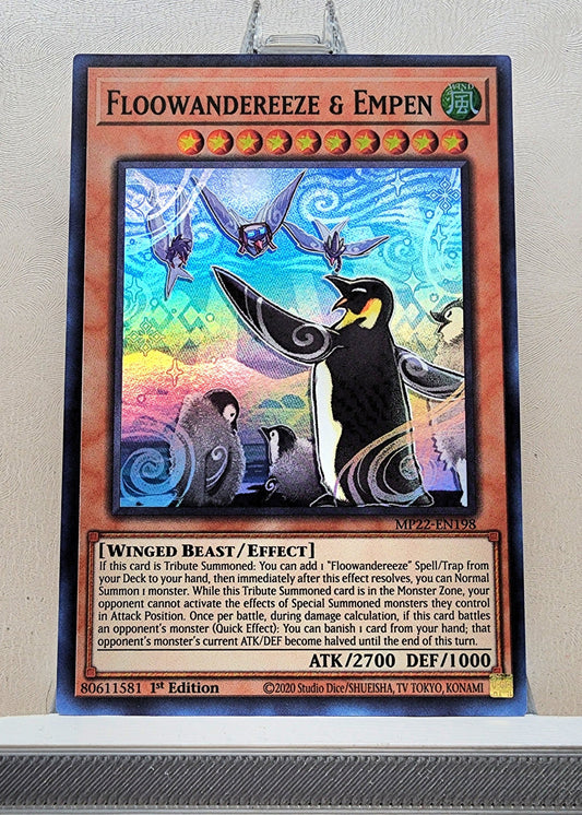 Yugioh! 1x Floowandereeze & Empen (MP22 - Super Rare) 1st Edition