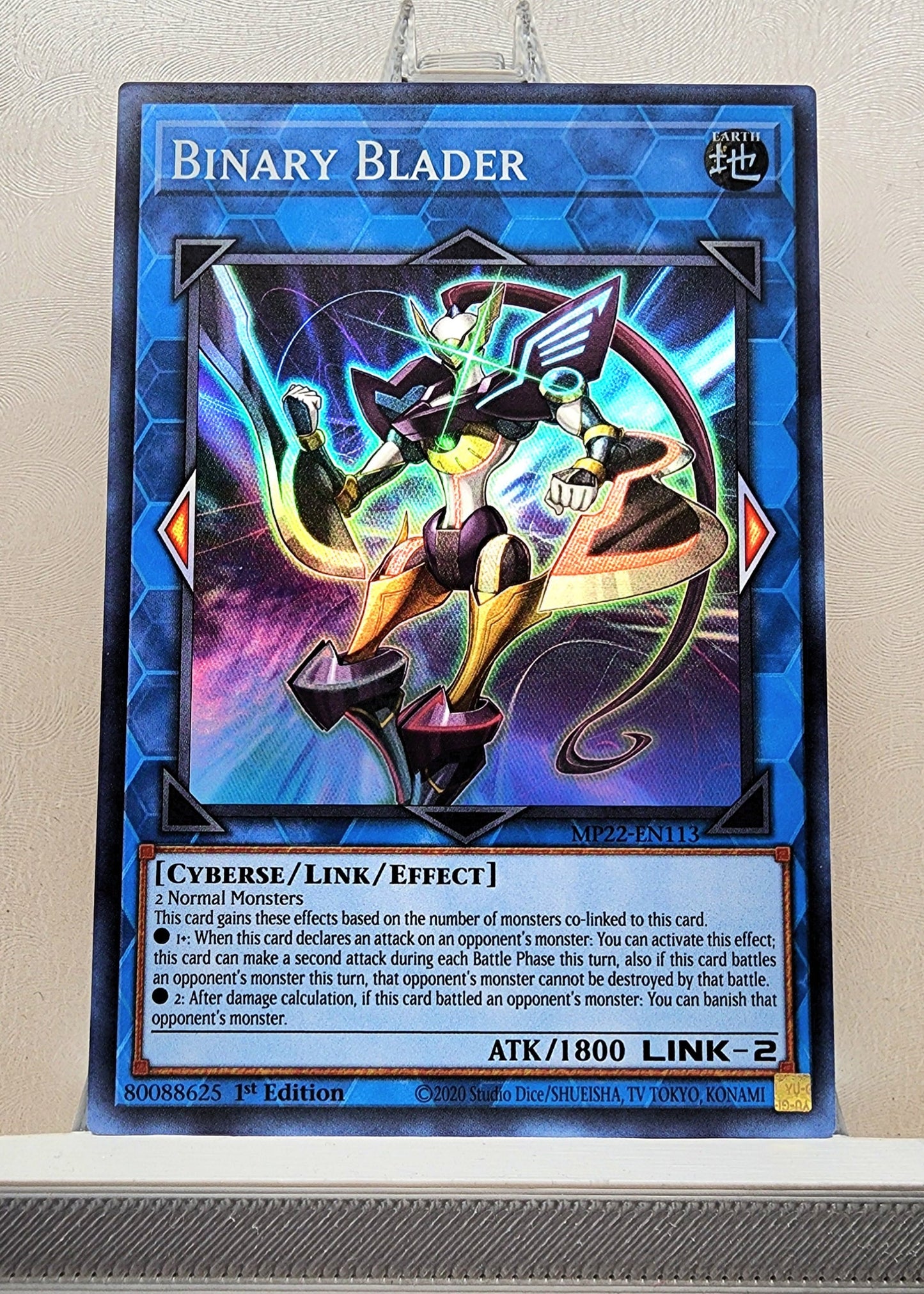 Yugioh! 1x Binary Blader (MP22 - Super Rare) 1st Edition