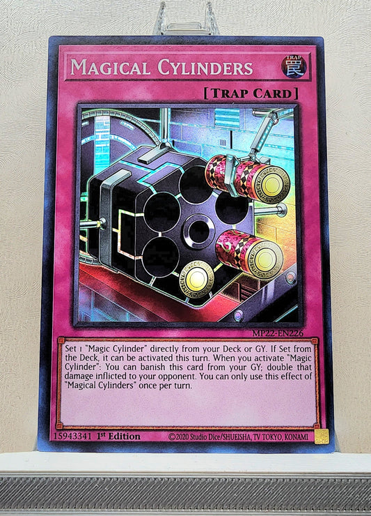 Yugioh! 1x Magical Cylinders (MP22 - Super Rare) 1st Edition