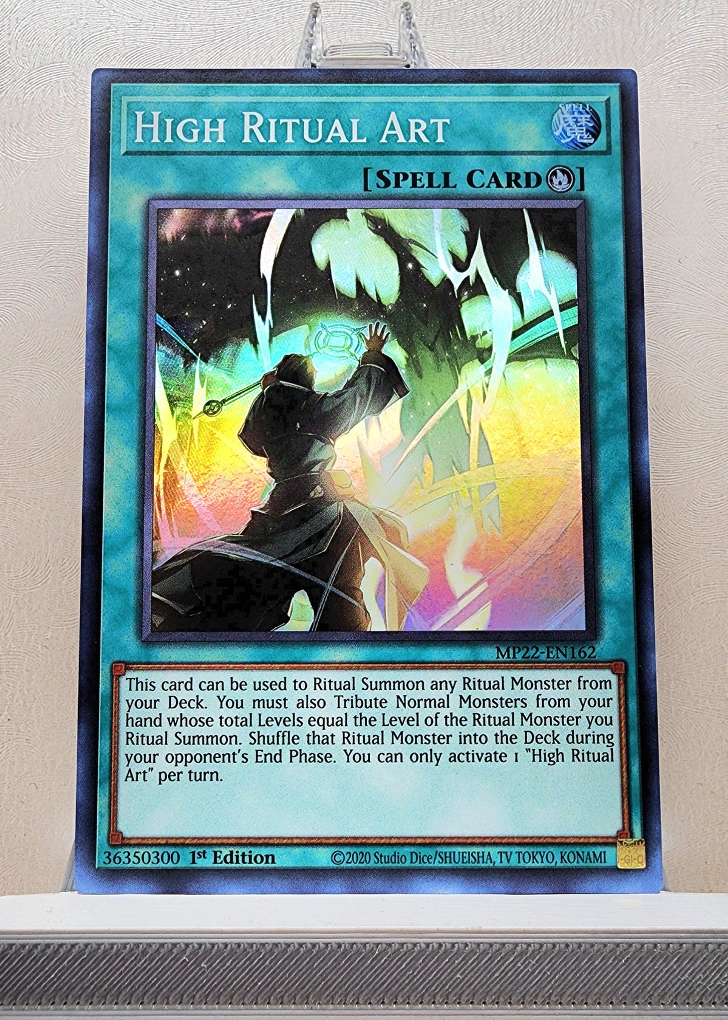 Yugioh! 1x High Ritual Art (MP22 - Super Rare) 1st Edition