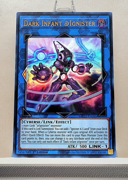 Yugioh! 1x Dark Infant @Ignister (MP22 - Ultra Rare) 1st Edition