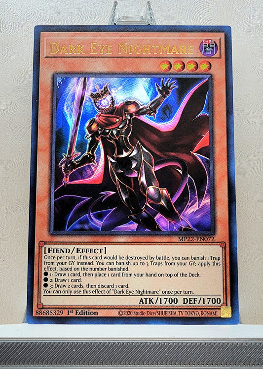 Yugioh! 1x Dark Eye Nightmare (MP22 - Ultra Rare) 1st Edition