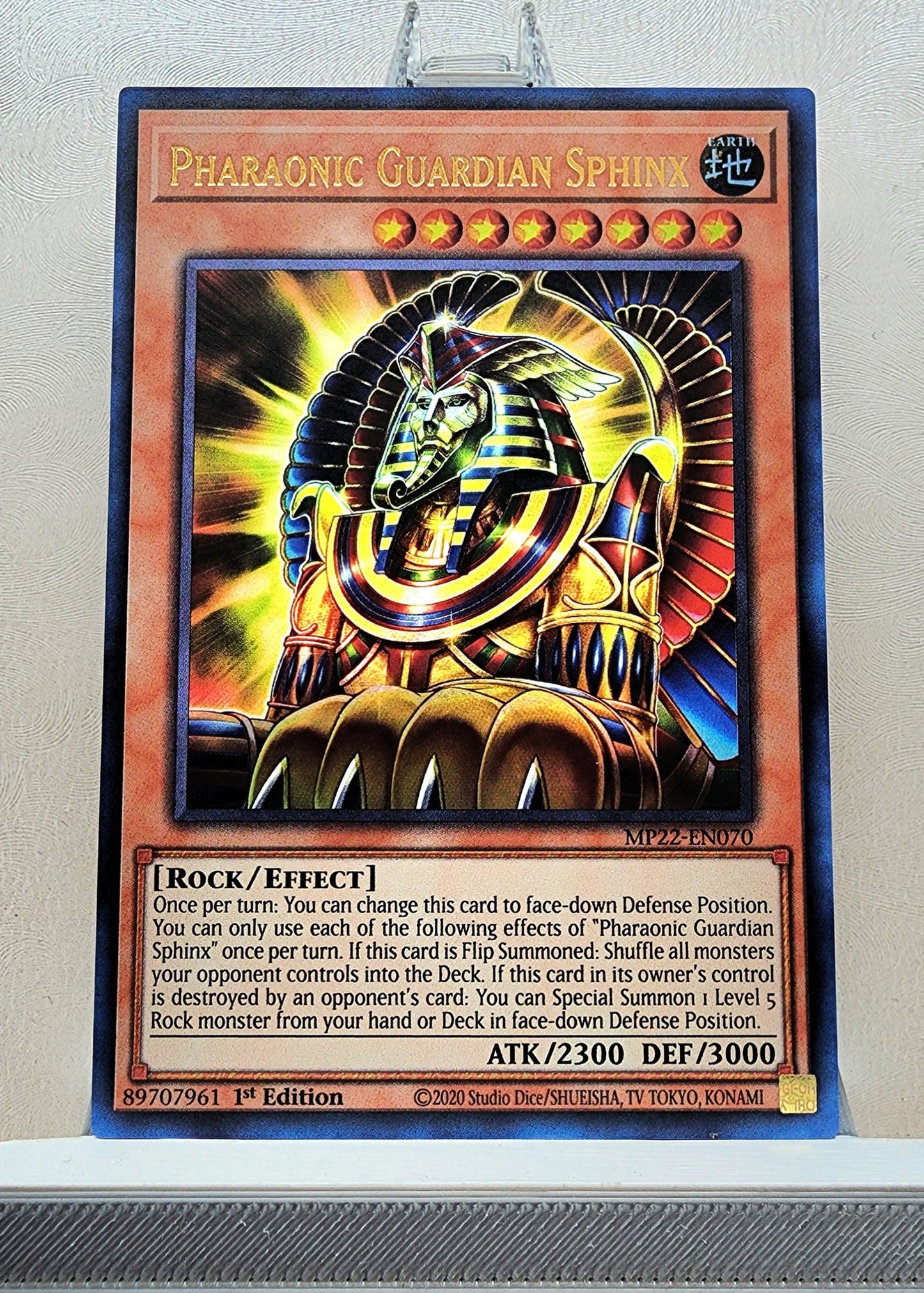 Yugioh! 1x Pharaonic Guardian Sphinx (MP22 - Ultra Rare) 1st Edition