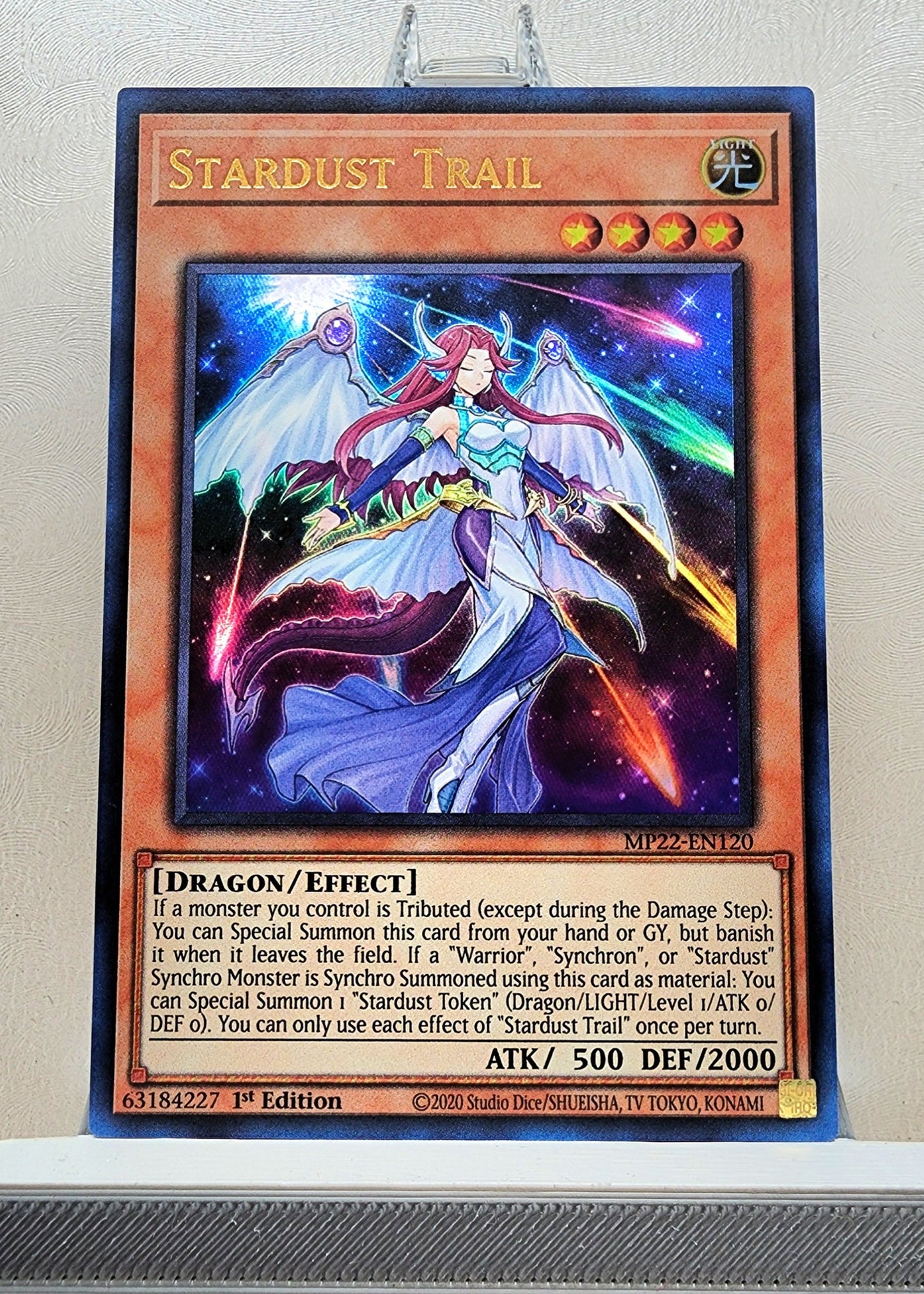 Yugioh! 1x Stardust Trail (MP22 - Ultra Rare) 1st Edition