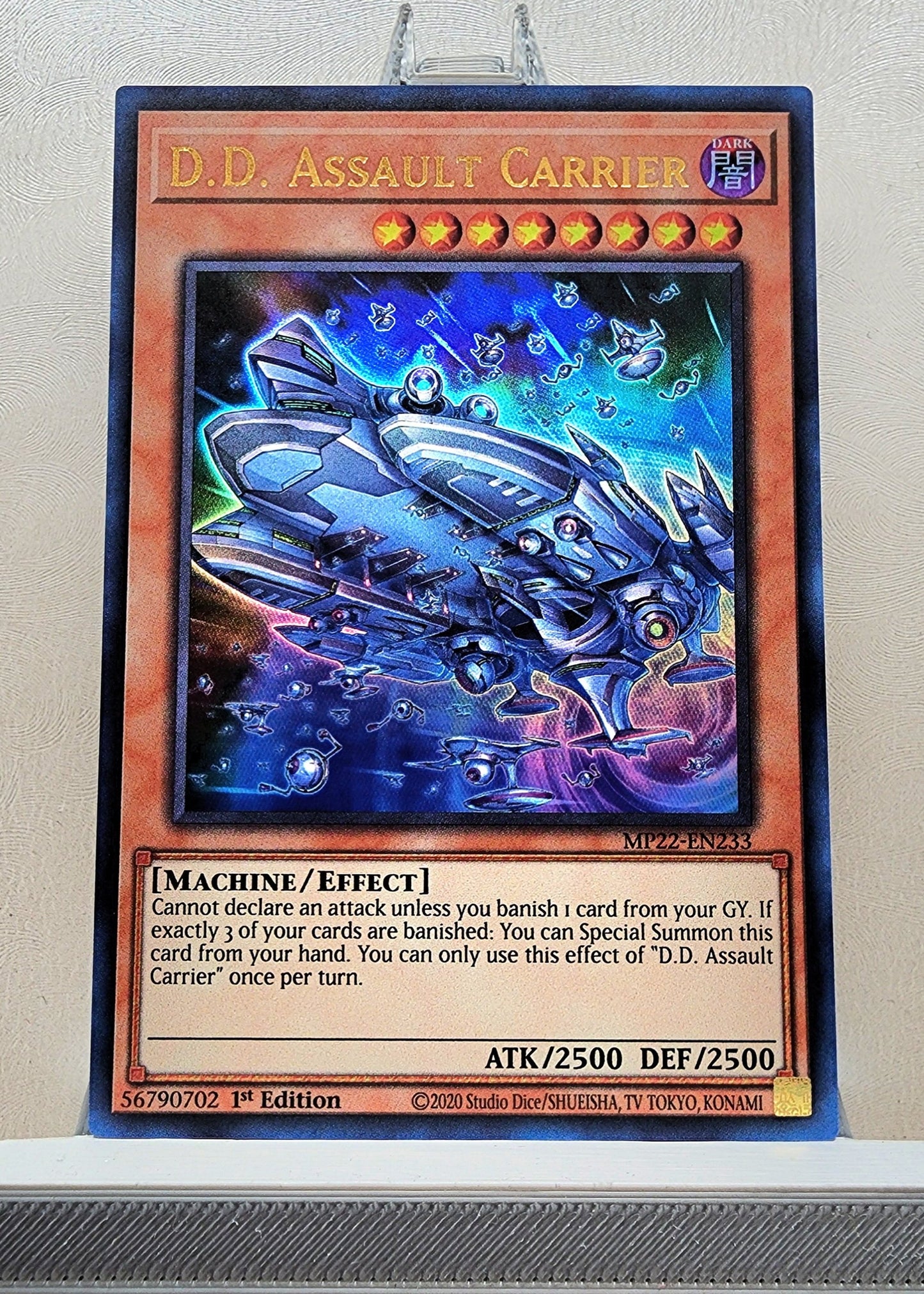 Yugioh! 1x D.D. Assault Carrier (MP22 - Ultra Rare) 1st Edition