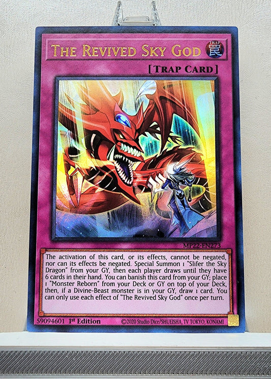 Yugioh! 1x The Revived Sky God (MP22 - Ultra Rare) 1st Edition