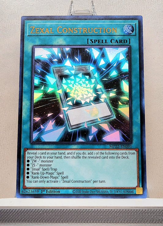 Yugioh! 1x Zexal Construction (MP22 - Ultra Rare) 1st Edition