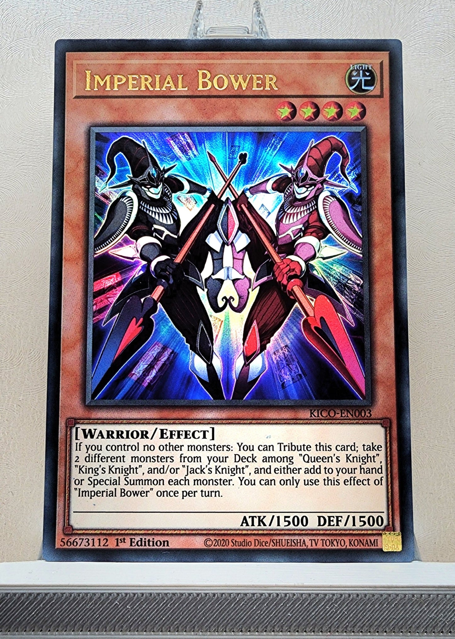 Yugioh! 1x Imperial Bower (KICO - Ultra Rare) 1st Edition