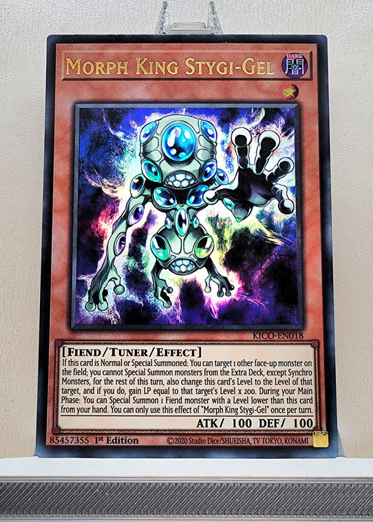 Yugioh! 1x Morph King Stygi-Gel (KICO - Ultra Rare) 1st Edition