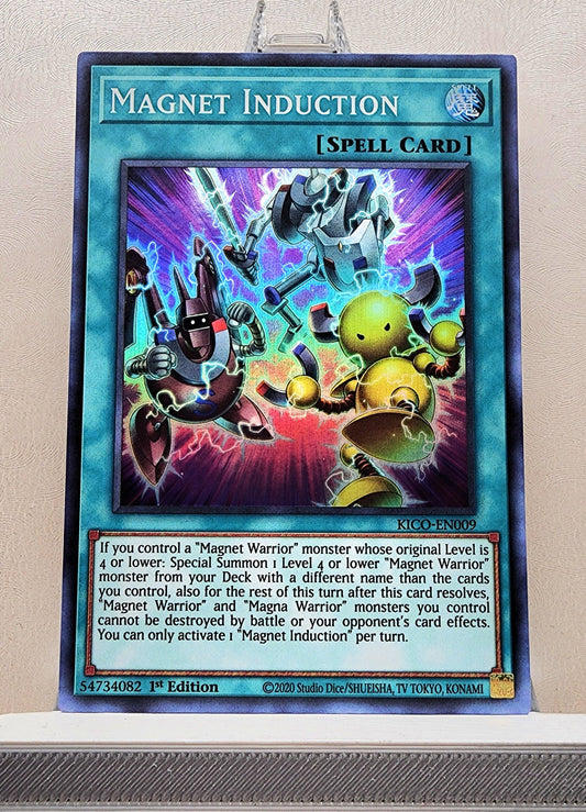 Yugioh! 1x Magnet Induction (KICO - Super Rare) 1st Edition