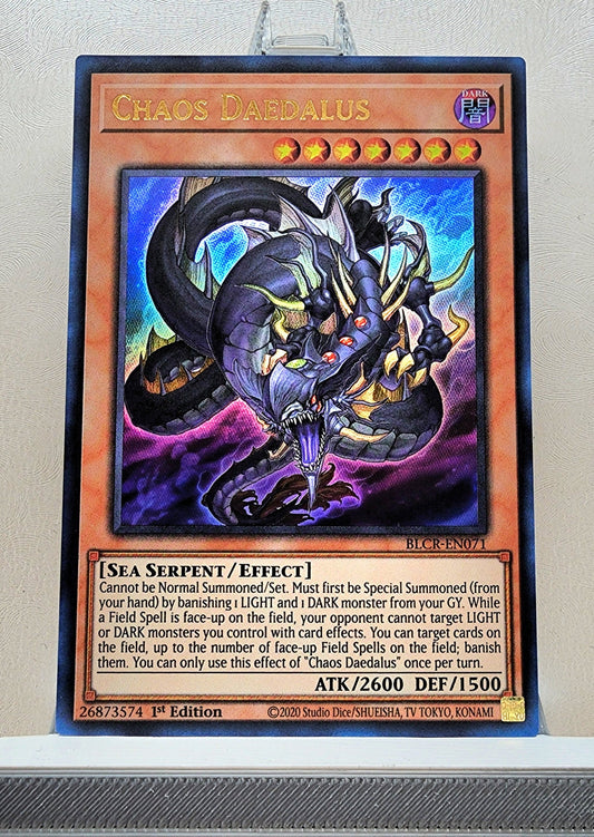 Yugioh! 1x Chaos Daedalus (BLCR/TOCH - Ultra Rare) 1st/Unli Edition