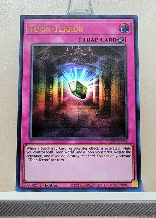 Yugioh! 1x Toon Terror (BLCR - Ultra Rare) 1st Edition