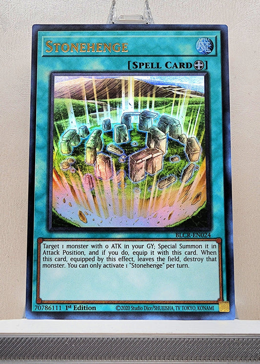 Yugioh! 1x Stonehenge (BLCR - Ultra Rare) 1st Edition