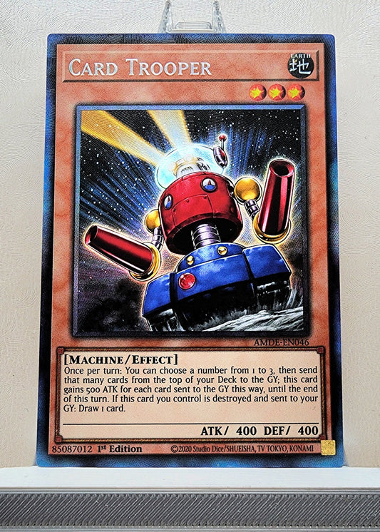 Yugioh! 1x Card Trooper (AMDE - Collectors Rare) 1st Edition