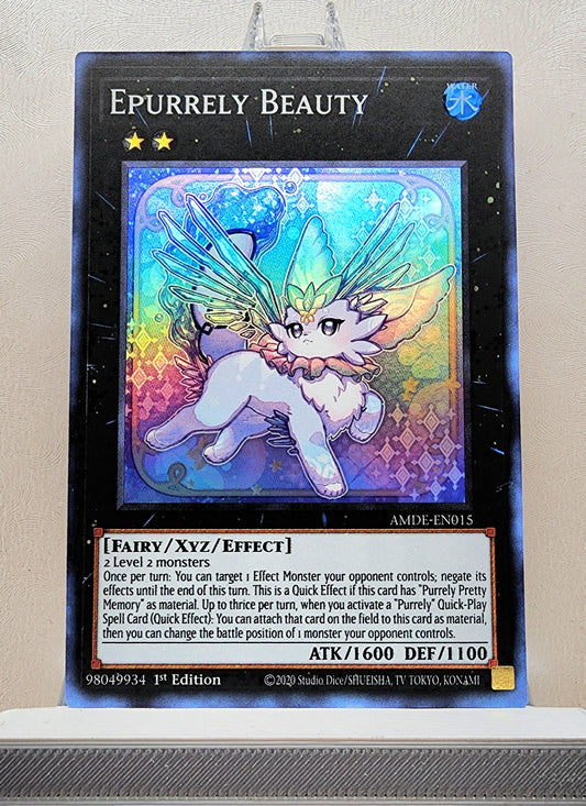 Yugioh! 1x Epurrely Beauty (AMDE - Super Rare) 1st Edition