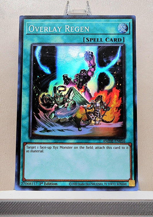 Yugioh! 1x Overlay Regen (AMDE - Super Rare) 1st Edition