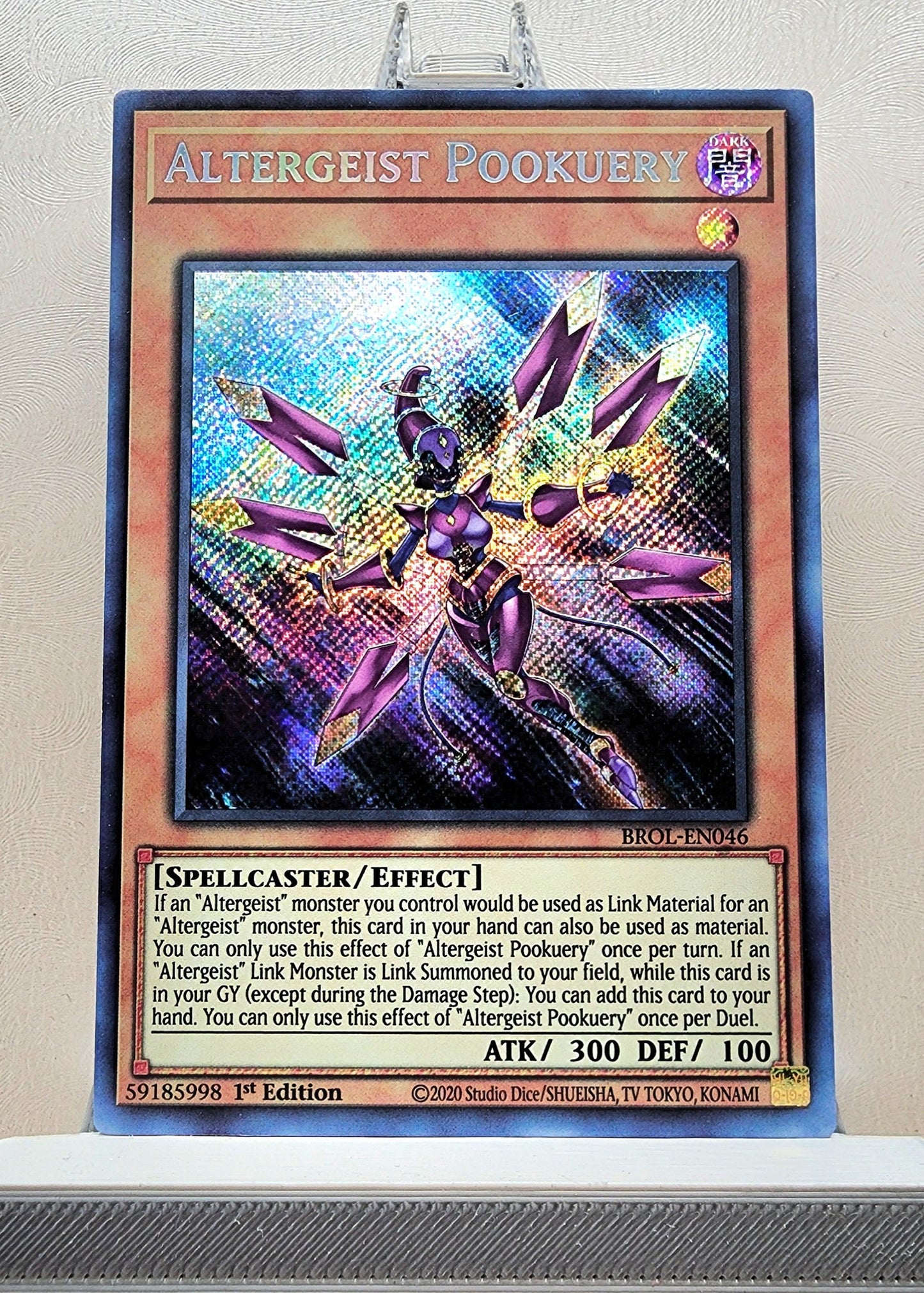 Yugioh! 1x Altergeist Pookuery (BROL - Secret Rare) 1st Edition