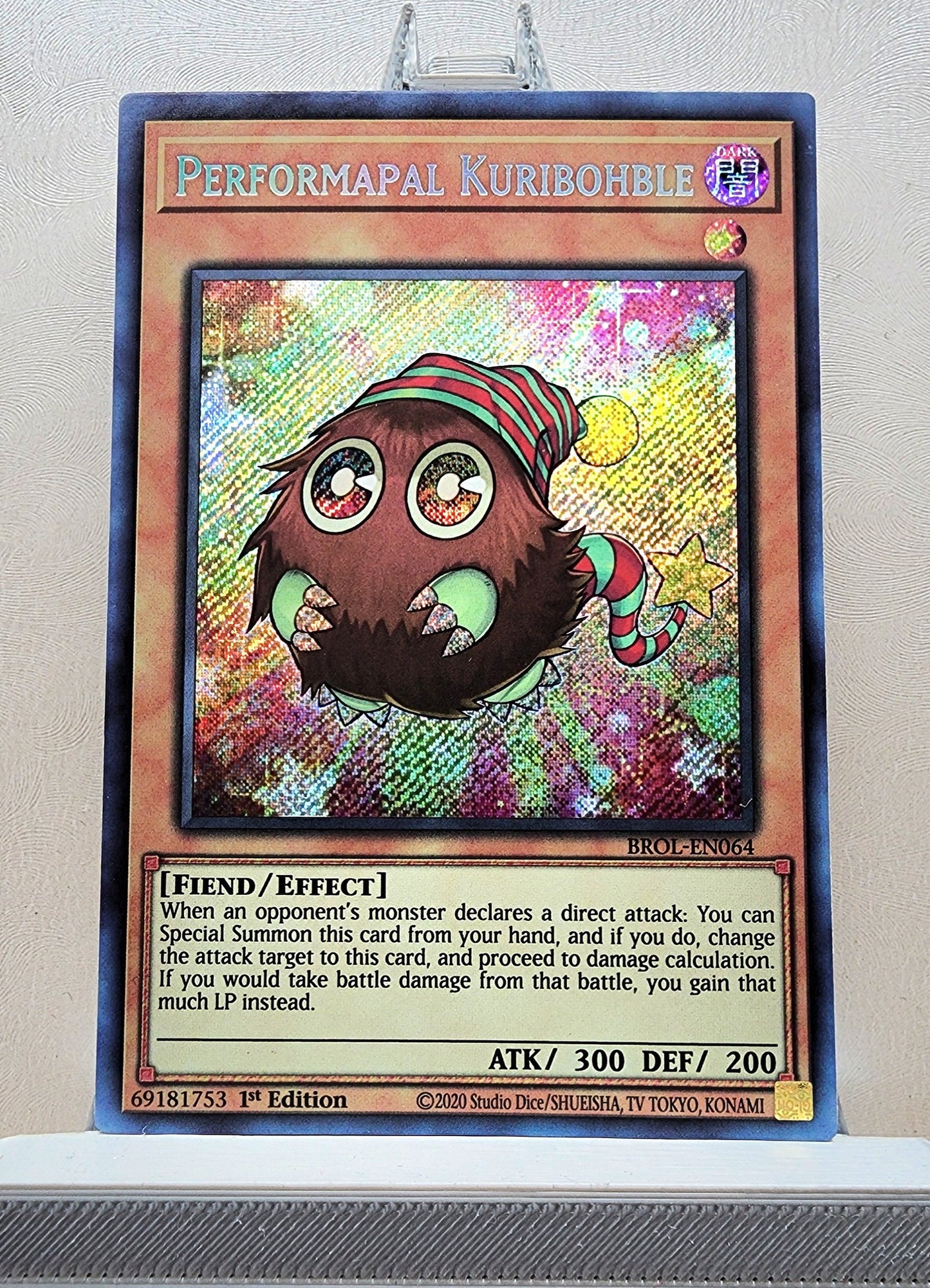 Yugioh! 1x Performapal Kuribohble (BROL - Secret Rare) 1st Edition