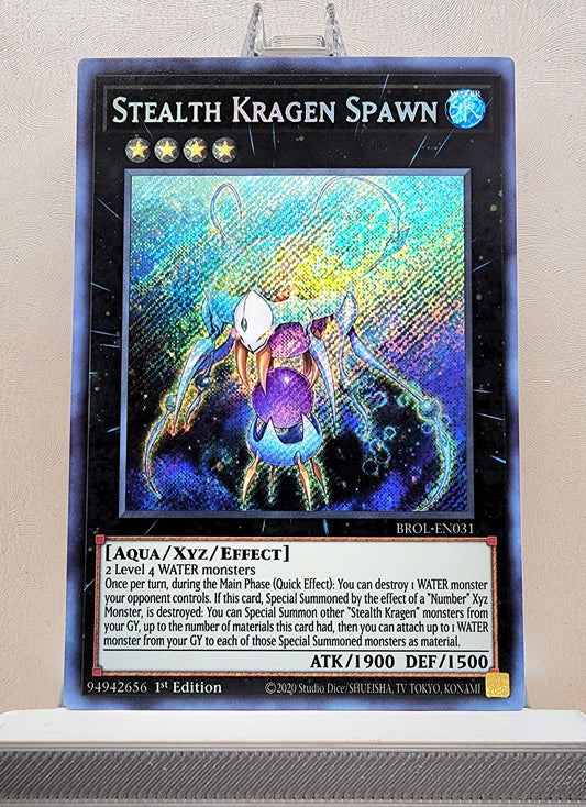 Yugioh! 1x Stealth Kragen Spawn (BROL - Secret Rare) 1st Edition