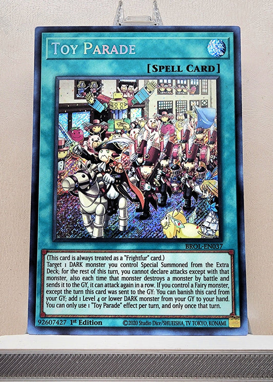 Yugioh! 1x Toy Parade (BROL - Secret Rare) 1st Edition