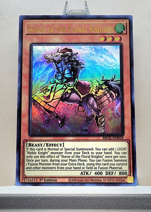 Yugioh! 1x Horse of the Floral Knights (BROL - Ultra Rare) 1st Edition