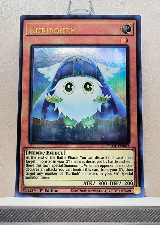 Yugioh! 1x Kuribohrn (BROL - Ultra Rare) 1st Edition