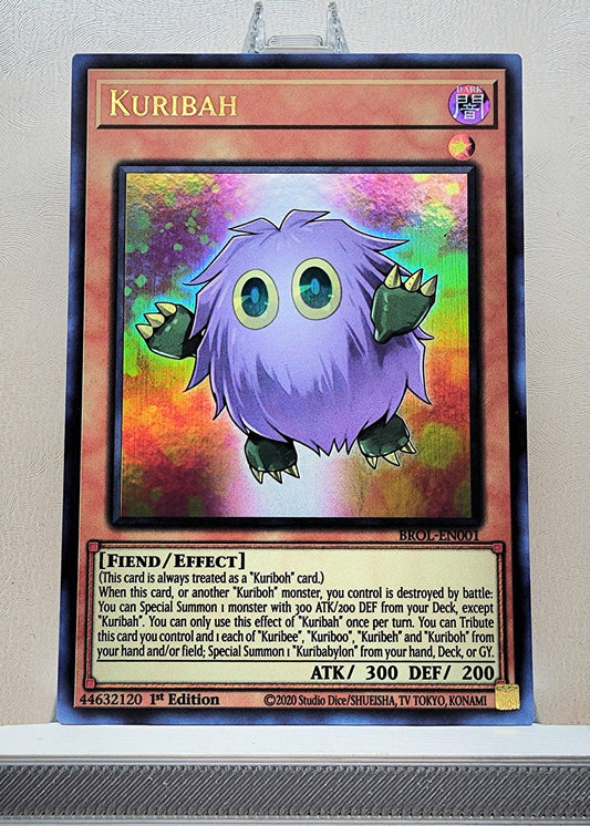 Yugioh! 1x Kuribah (BROL - Ultra Rare) 1st Edition