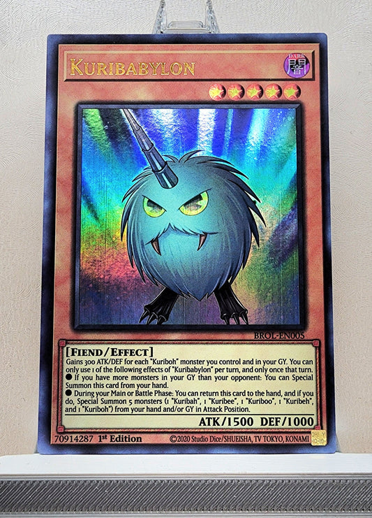 Yugioh! 1x Kuribabylon (BROL - Ultra Rare) 1st Edition