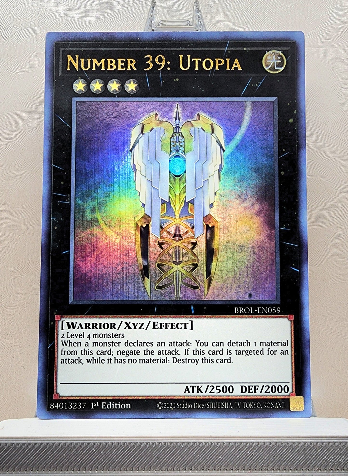 Yugioh! 1x Number 39: Utopia (BROL - Ultra Rare) 1st Edition